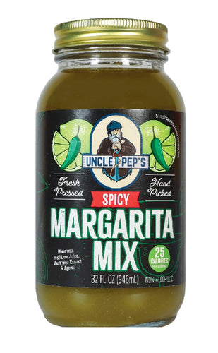 Uncle Pep’s Spicy Margarita Mix